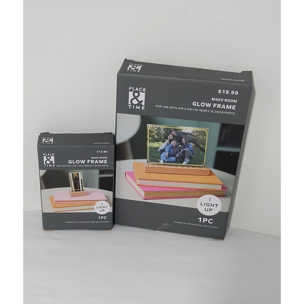 Glow picture frames